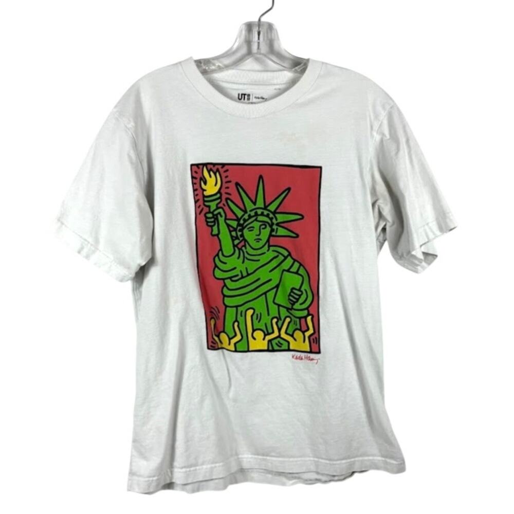 Keith Haring L Statue of Liberty Uniqlo UT Shirt